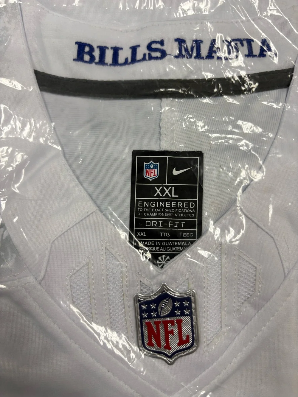 Nike Buffalo Bills James Cook III #4 Artic White Football Jersey - XXL